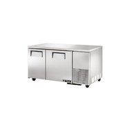 True TUC-60-32F-HD Deep Under Counter Freezer 0&quot; 2 Section 2 Solid Doors