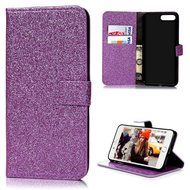 Badalink iPhone 7 Plus Wallet Case (5.5") Stand Flip Case Shiny Glitter PU Leather Case Shockproof Soft TPU Inner...