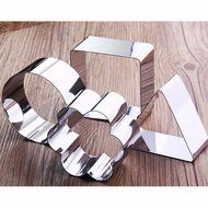 Cake Mold For Baking Set of 4 Mousse Forming Ring Stainless Steel N6