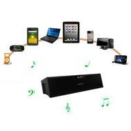 Portable Wireless Bluetooth Stereo Speaker with 2 X 5W Speaker Enhanced Bass Resonator, FM Radio, Built-in Mic...