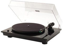 Thorens TD 295 MK IV Semi-Automatic Turntable - 33, 45rpm AT95E (Piano Black)