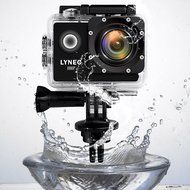 LYNEC 1080P HD 1.5 inch 170&deg; Wide Angle Lens Waterproof DV Camcorder AC65 Outdoor camping Sports Action Camera... N9