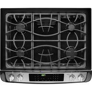 Frigidaire Gallery Series FGGS3065PF 30" Slide-In Gas Range in Smudge-Proof Stainless Steel N2