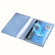 AutumnFall Fashion Leather Credit Card Holder Case Card Holder Wallet Business Card (Hot Pink)