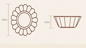 AS 0.4mm(carbon steel) egg tarts, cakes, cookies, puddings, mold, bakeware(12pcs)! N7