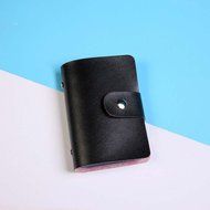 AutumnFall Fashion Leather Credit Card Holder Case Card Holder Wallet Business Card (Hot Pink) N2
