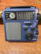 Eton Fr-250 Emergency Crank Radio Am Fm Sw. Blue