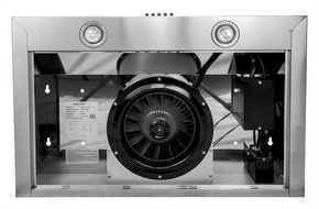 FIREBIRD New 30-Inch 3-Speed Stainless Steel Slim Under Cabinet Range Hood FB-SS5710Y (Silver) N5