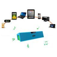 Portable Wireless Bluetooth Stereo Speaker with 2 X 5W Speaker Enhanced Bass Resonator, FM Radio, Built-in Mic... N3