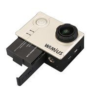 WiMiUS&reg; Waterproof Action Camera 16MP 2K WiFi Sports Camera Ambarella Built-in WiFi Helmet Cam HD Camcorder N8