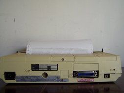 Okidata Microline 184 Turbo 9 Pin Printer With Test Print N2
