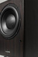 Fluance DB-150 10 Inch 150 Watt Low Frequency Powered Subwoofer-Dark Walnut N16