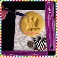 WWE Fondant Mold Chocolate Candy Gumpaste Soap Resin Clay