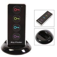 ETvalley Wireless Key Item Finder Locator with LED Flashlight and Remote Base 1 RF Transmitter 4 Receiver for... N2