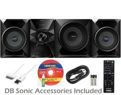 Sony Micro Hi-Fi Stereo Sound System with MP3 CD Player, FM Radio Tuner, 20 Preset Stations, Alarm Clock, Sleep... N4