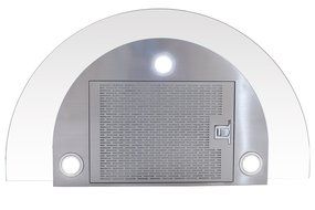 FIREBIRD 30" Wall Mount Stainless Steel Tempered Glass Wall Mount Powerful Push Button Control Kitchen Vent Fan... N5