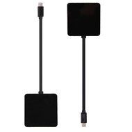 DOUBLETHREE 3 In 1 1080P Display Port DP to HDMI VGA DVI Adapter Converter Cable for MacBook