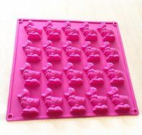 20 Hole Little Duck Cake Pudding Jelly Chocolate Cookie Mold for Kids N2