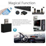 Andoer USB Wireless Stereo Bluetooth Receiver Bluetooth 2.1 + EDR Audio Music Box with for Speaker Car AUX Home... N5