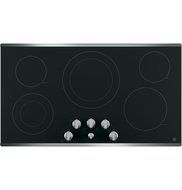 GE JP3536SJSS 36" Stainless Steel Electric Smoothtop Cooktop N3