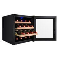 AKDY&reg; 16 Bottles Quite Double Paned Glass Door Single Zone Thermoelectric Freestanding Wine Cooler Chiller Refrigerator... N5