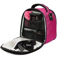 Laurel DSLR Camera Handbag for Panasonic Lumix DMC Series SLR Cameras, Grey N12
