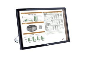 AOC e1659Fwux- Pro 16-Inch Class, Full HD 1920x1080 Res, 300 cd/m2 Brightness, USB 3.0-Powered... N16