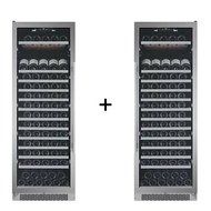 Avallon 151 Bottle + 151 Bottle Built-In Side-by-Side Wine Cooler N2