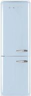 Smeg FAB32LAZN1 24" 50's Retro Style Bottom Freezer Refrigerator in Pastel Blue with Left Hinge