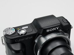 Sony Cyber-shot DSC-H3 8.1 MP Digital Camera with 10x Optical Zoom with Super SteadyShot Image Stabilization N2