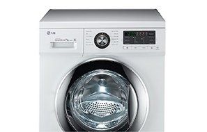 LG WD-1486ADP 4 cu. ft. 220V 8kg/4kg Front Loading Washer Dryer Combo, White