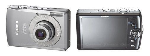 Canon Digital ixus 65 Camera 6.0 MegaPixel