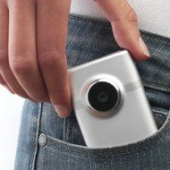 Flip MinoHD Video Camera - Brushed Metal, 8 GB, 2 Hours (2nd Generation) (Discontinued by Manufacturer) N2