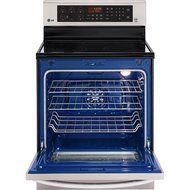 LG LRE3085ST 30" Stainless Steel Electric Smoothtop Range - Convection N5