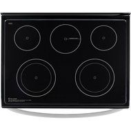LG LRE3085ST 30" Stainless Steel Electric Smoothtop Range - Convection N6