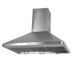 36"x20 Pro Stainless Steel Baffle Filter Wall Mounted Range Hood Vent Hood N3