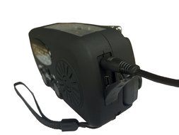 EpochAir Emergency Solar Hand Crank Self Powered AM/FM/NOAA Weather Radio, LED Flashlight, Smart Phone Charger... N20