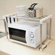 Stainless Steel Microwave Stand Microwave Oven Stand Kitchen Microwave Stand Storage Rack