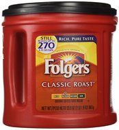 Folgers Classic Roast Ground Coffee Canisters 33.9 oz.