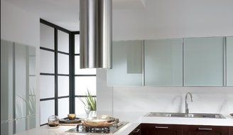 Cylindra Isola 15" 600 CFM Convertible Island Range Hood N5