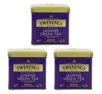 Twinings Jasmine Green Tea, Loose Tea, 3.53 Ounce Tin - Pack of 3