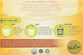 YOGI TEAS TEA ECO CUP GINGER, 0.6 OZ