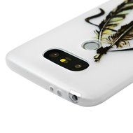 LG G5 Case, LG H868 Case - Luminous Shockproof Colorful Print Soft TPU Rubber Skin Gel Bumper Slim Fit Protective... N14