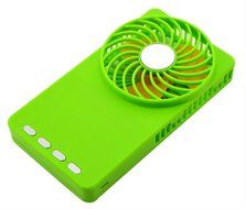 Welltop&reg; Mini Mirror Fan Handheld Pocket Fan Electric Personal Fans 3 Speeds Portable Mini USB 18650 Rechargeable... N24