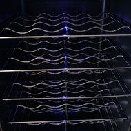 AKDY&reg; 28 Bottle Single Zone Thermoelectric Freestanding Wine Cooler Cellar Chiller Refrigerator Fridge Quiet Operation N12
