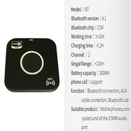 NFC Wireless Bluetooth 4.1 Speaker Hands Free Call adapter Car CSR APTX Wireless Audio Receiver Stereo Two Audio... N7