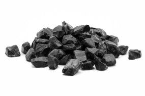Dragon Glass 1/2" Medium Landscape Glass, 25 lb, Royal Blue