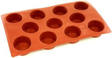 World Cuisine Non-Stick Silicone Mold, Muffin, Mini N2