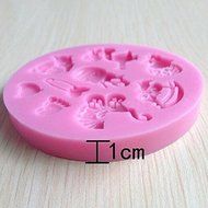 Genenic 3D Fondant Candy Baby Footprint Animal Mould Mold Cake Decorating N5