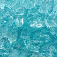Dragon Glass 1/2" Medium Landscape Glass, 25 lb, Royal Blue N4